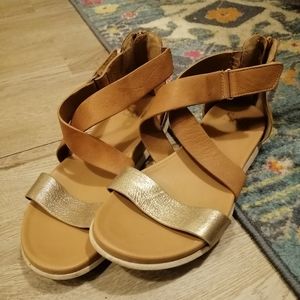 Sturdy strappy sandals
